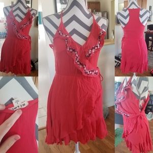 Coral Summer Dress